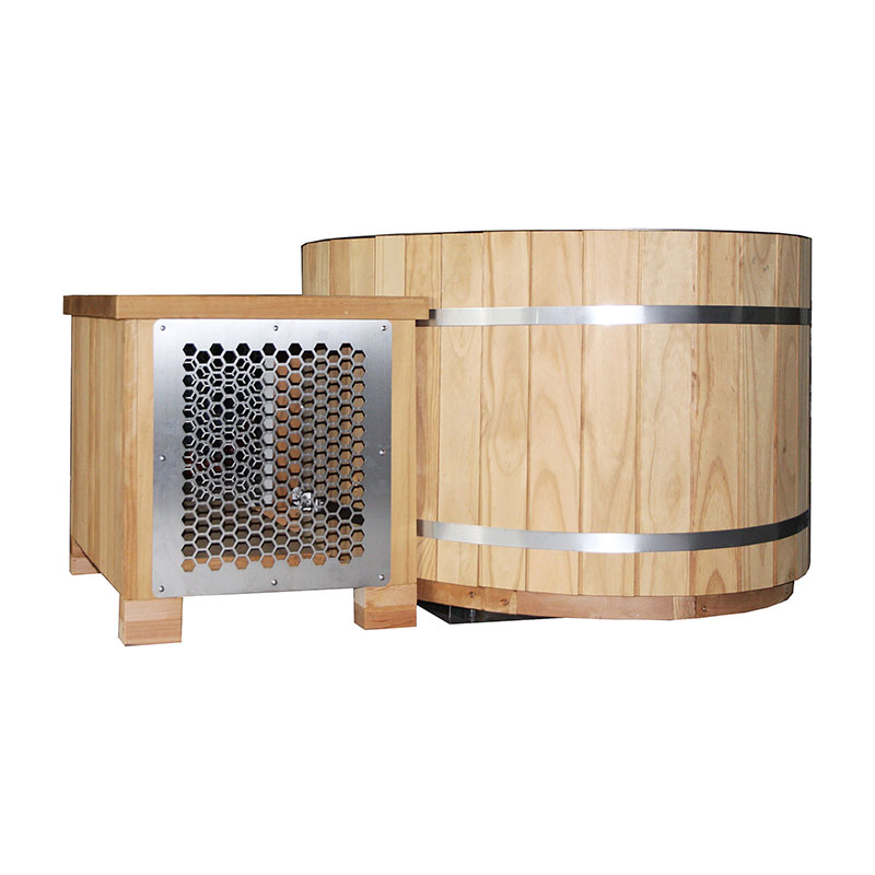 Thermo Pine Wood Cold Plunge Barrel Thermo Pine Wood Cold Plunge Barrel
