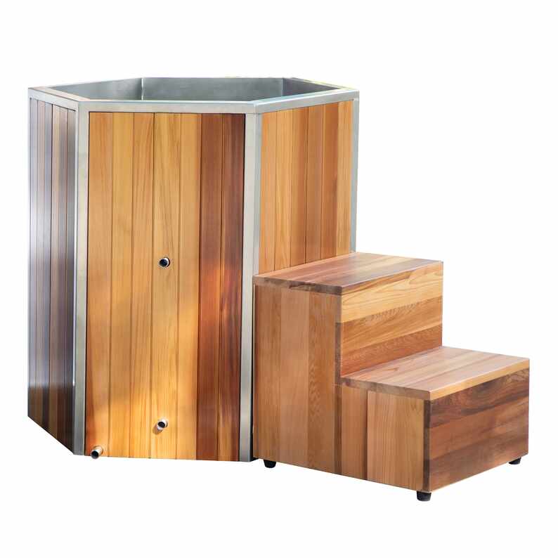 Why Choose a Cedar Cold Plunge Tub with Access Step for Ultimate Recovery and Wellness