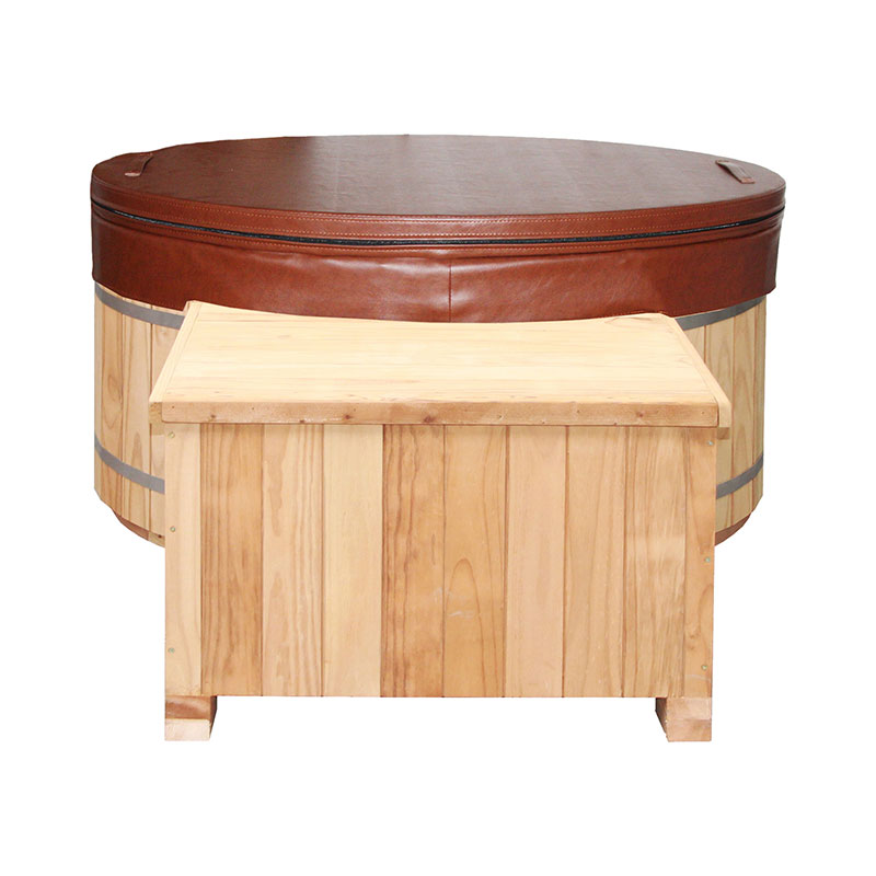 Thermo Pine Wood Cold Plunge Barrel